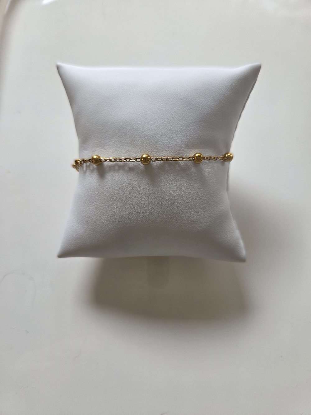 Tocara - Gold Colored Bead Chain Bracelet
